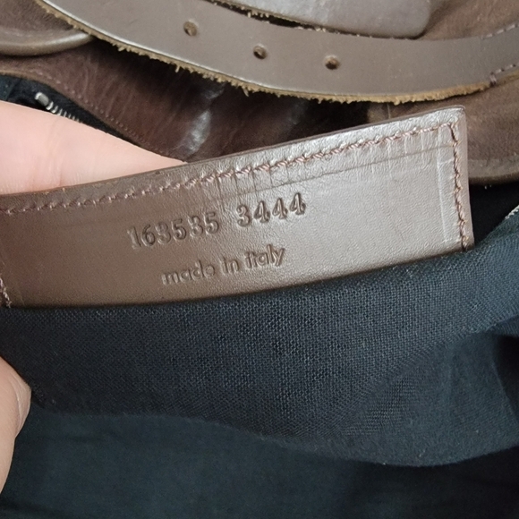 Balenciaga Paris Brown Leather Large Shoulder Tote Bag - Picture 12 of 14